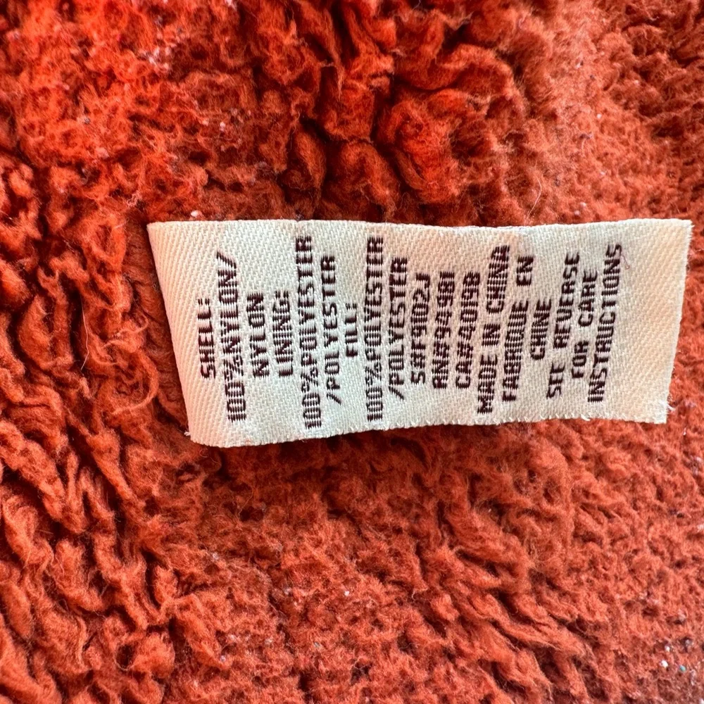 Vintage Forever 21 Ruffle Orange Vest - Picture 6 of 9